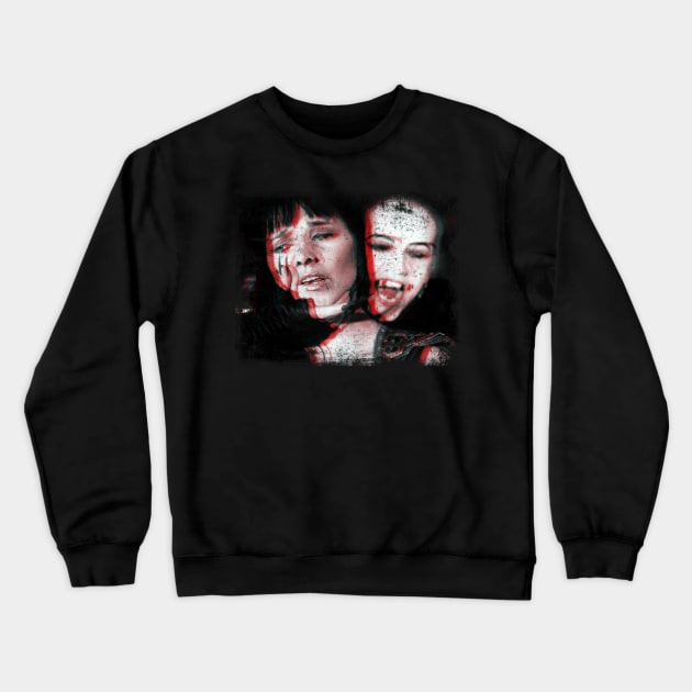 Xena & Gabrielle Bacchae Crewneck Sweatshirt by CharXena